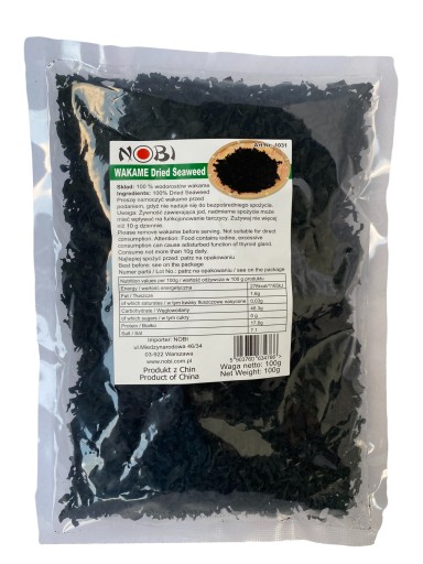 WAKAME riasa 100g - SUŠENÉ MORSKÉ RIASY