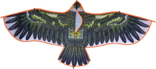 VEĽKÝ KITE XXL ODPRAĎOVAČ VTÁKOV EAGLE HAWK 140cm lano DARČEK