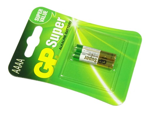Batéria LR8D425 GP 25A, MN2500, LR61, AAAA (2 ks blister)