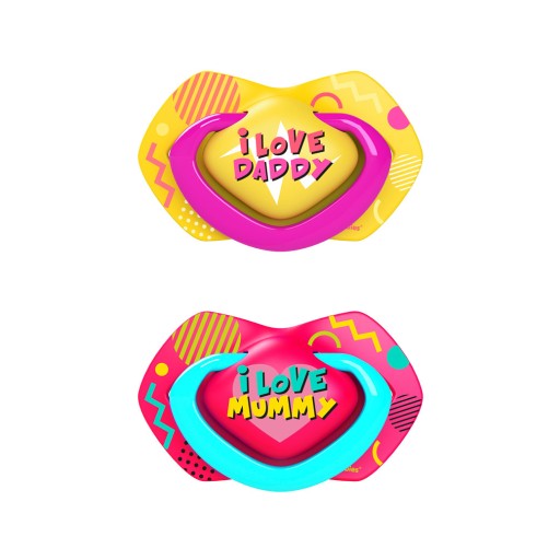 CANPOL SYMETRICAL NEON LOVE PACIFIC 0-6M 2KS.