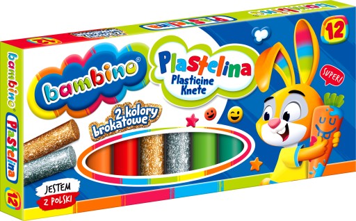 ŠKOLSKÉ Plastelína 12 FAREB BAMBINO-1710