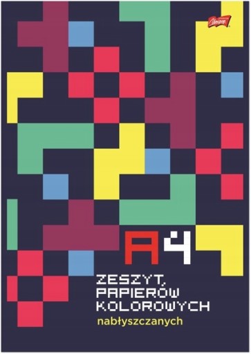 Lesklý papierový zápisník formátu A4 s 10 listami
