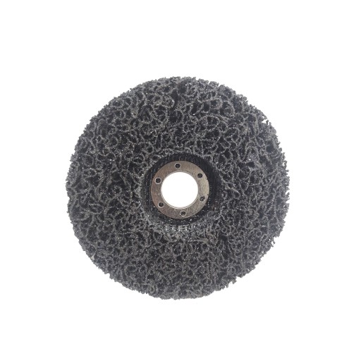 Brúsny kotúč z netkanej textílie 125 mm čierny vlas - čierny