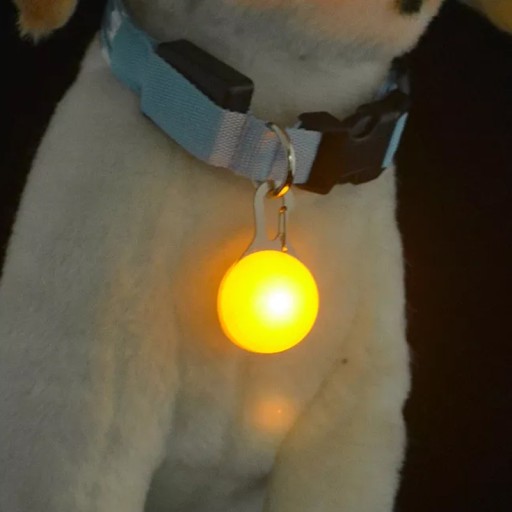 SVIETIACA LED LAMPA DO GOLÍKU PRE PSA A MAČKU PRÍVESNÍK GOLÍK PRE PSA MAČKU