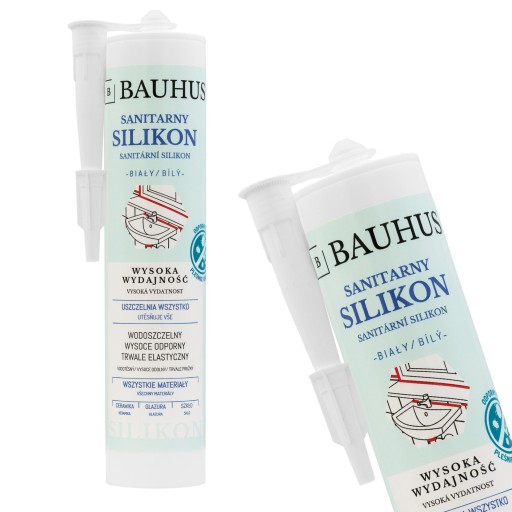 BAUHUS SANITÁRNY SILIKÓN transparentný 280 ml vodeodolný Varšava