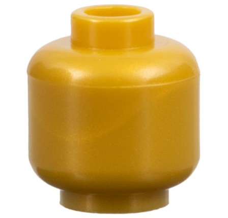 LEGO 3626c HEAD HEAD zlatá perla NOVINKA (1g)