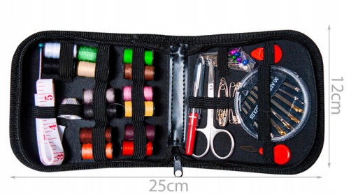 Súprava na šitie TAILOR Needles Nite + Toolbox