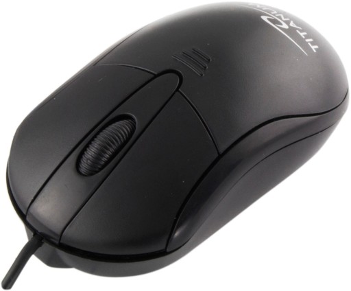 TM107K PIRANHA USB myš čierna s rollerom 1000DPI HQ