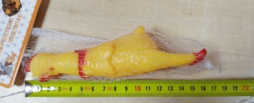 Gumová hračka pre psa - Piskľavé kura 16cm