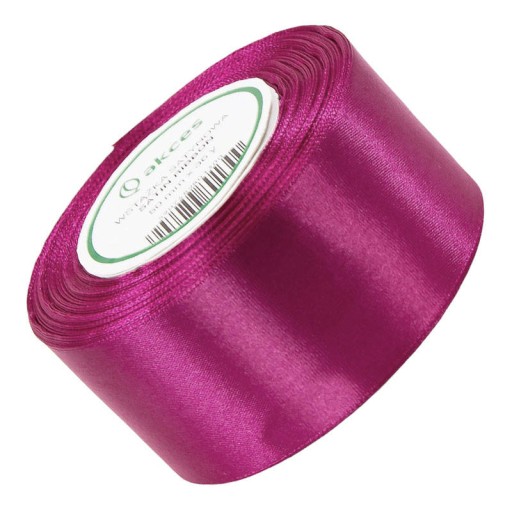 Saténová stuha 50mm 32mb fuchsiová stuha