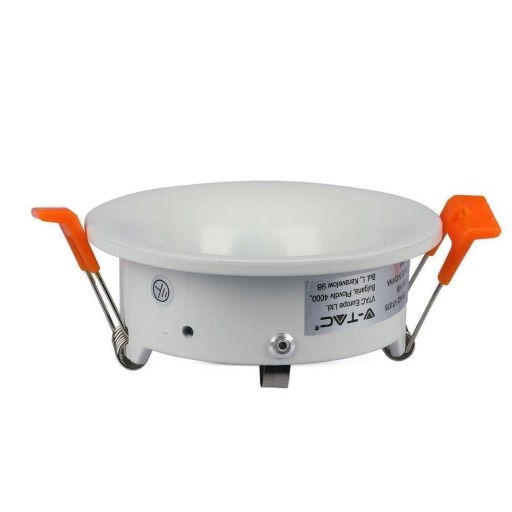 V-TAC GU10 zapustené očko okrúhle biele VT-876-RD 3-ročná záruka