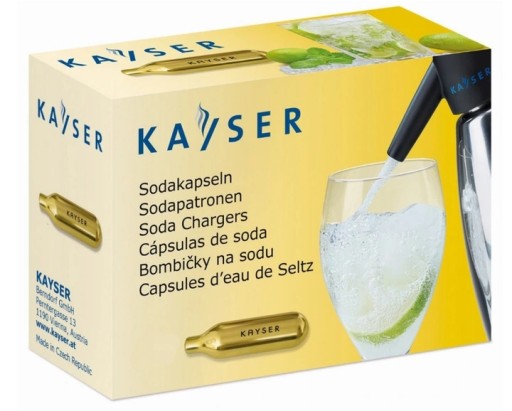 CO2 NÁDOBKY DO RÝCHLEHO SÓDOVARU SATURÁTORA 10 ks