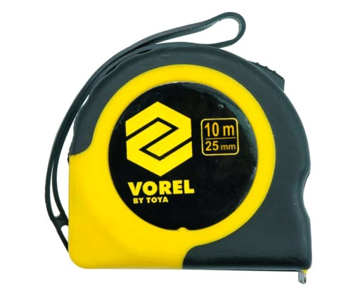 ŽLTÉ A ČIERNE ROZMERY ZROVNANIA 10M X 25MM