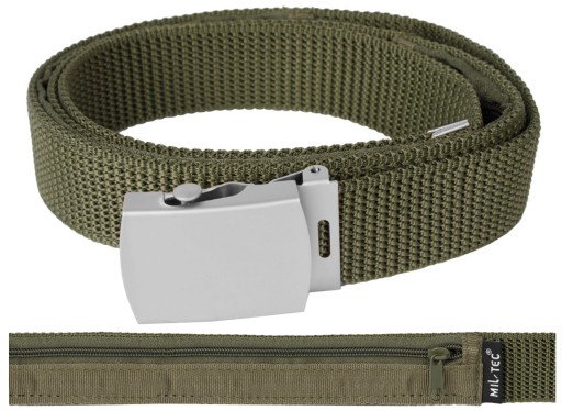 Opasok na peniaze Mil-Tec Zelený 117 cm