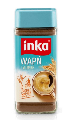 Inka Vápnik a vitamíny Instantná cereálna káva obohatená o vápnik a vitamíny