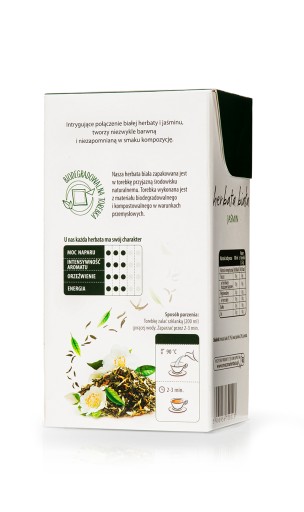 Big-Active jazmínový biely čaj 20Tb