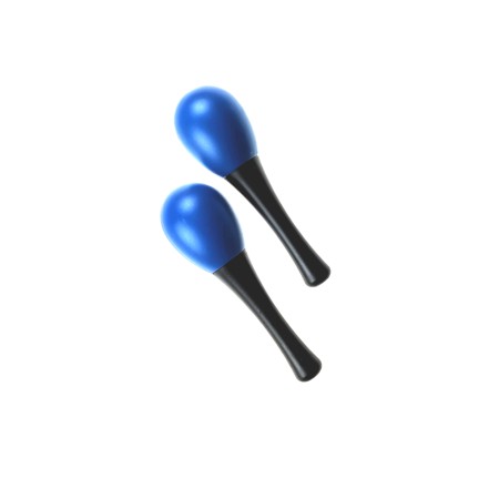 M22 blue maracas (pár)