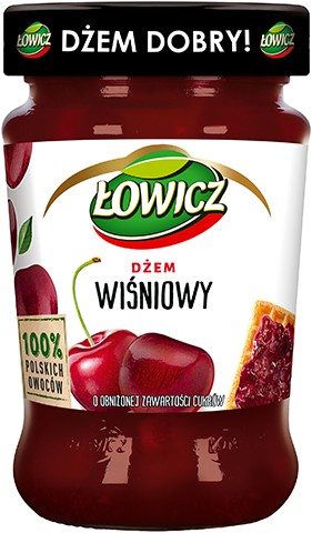 ŁOWICZ Višňový džem 280g
