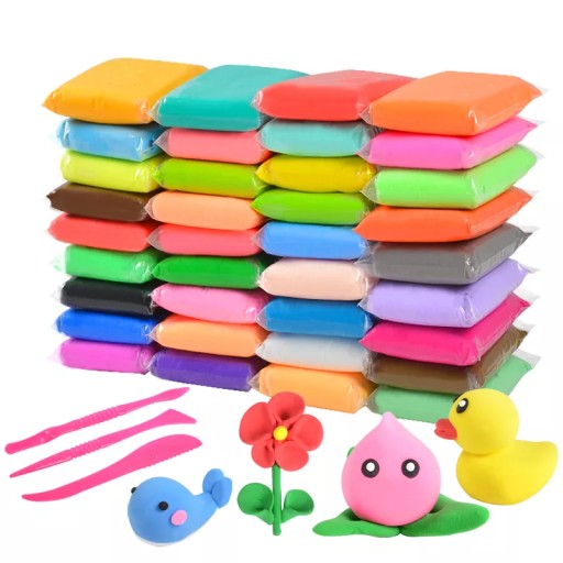 PLASTICINE SENSO POLYMER CLAY FOAM 36 col.