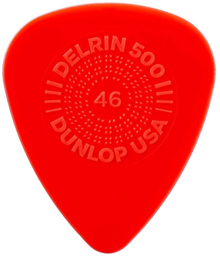 Hrúbka kocky Dunlop Delrin 500 Prime Grip 0,46