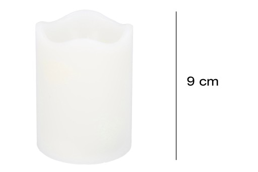 LED SVIEČKA NA BATÉRIU SVIEČKA ČASOVAČ SVIEČKA ELEKTRICKÁ VLOŽKA PLAMEŇ 9 CM