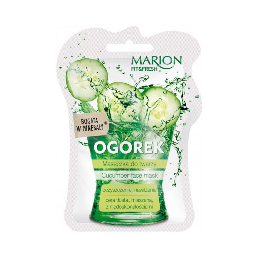 Marion Fit&fresh pleťová maska 7,5ml uhorková