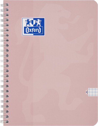 Zápisník Oxford TOUCH PASTEL A5, 80 listov, MRIEŽKA