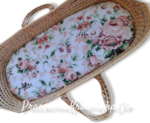 PLACHTA 120x60 Queen pink flowers