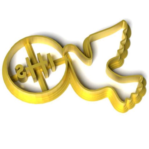 COOKIE cutter, host, COMMUNION, holubica