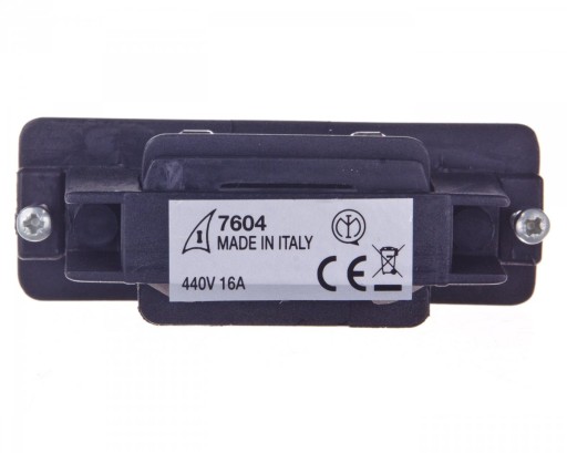 Priamy čierny konektor IV7604-10-W30