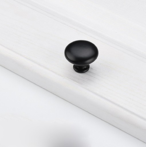 Ekonomický nábytkový gombík MAT BLACK LOFT
