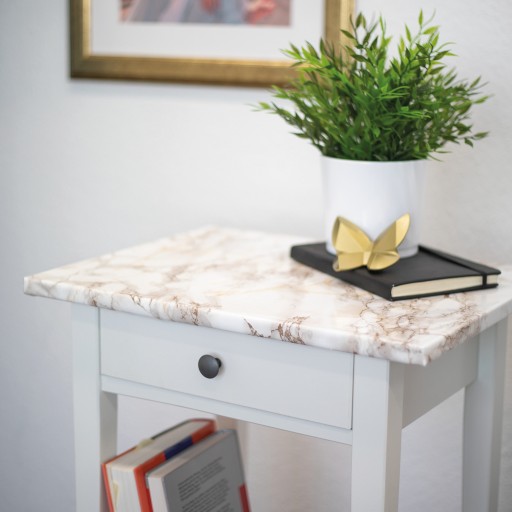 Samolepiaca dyha Marble Cortes Hnedá fólia