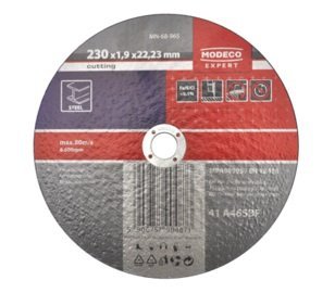 Brúsny kotúč na rezanie ocele 230x1,9 MN-68-965