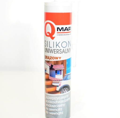 Qmar UNIVERSAL silikón hnedý 300ml