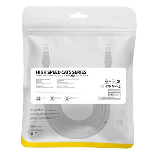 BASEUS SIEŤOVÝ KÁBEL RJ45 - RJ45 LAN ETHERNET CAT5 INTERNETOVÝ KÁBEL 10m