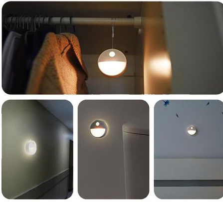 LED NOČNÁ LAMPA SÚMRAK SNÍMAČ POHYBU SVETLO