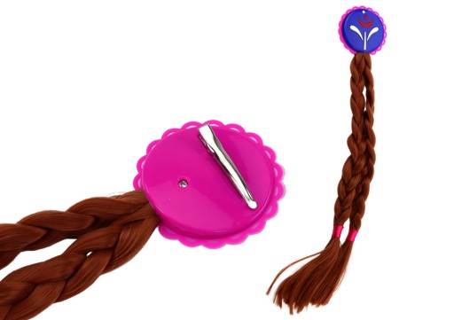 Sada doplnkov pre malú princeznú Prútikové rukavice Crown Braids