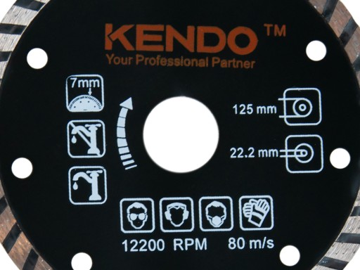 SEGMENTOVANÝ DISK TURBO BETÓNOVÁ KOCKA 125x22x2,1 MM