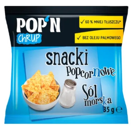 Sante POP'N CHRUP Snacki Popcornowe 35g solené