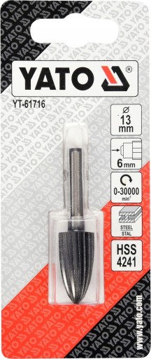 YATO FRÉZA PILNÍK KOVOVÝ 13mm KUŽEĽ