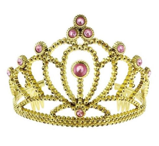 ČELENKA, DIADÉM, TIARA, KRÁĽOVNÁ KORUNA, ZLATÁ, RÔZNE