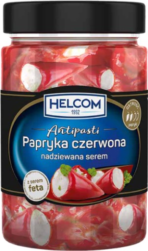 PD Červená paprika plnená syrom HELCOM 327ml