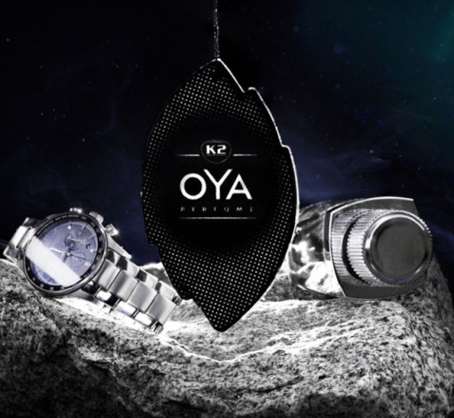 Vianočný stromček s vôňou K2 OYA s príveskom SILVER SKY V904