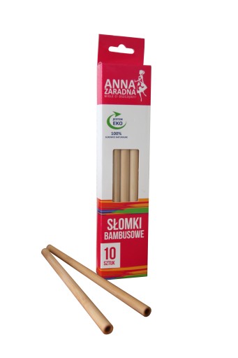 AZ Bambusové slamky 10 ks box