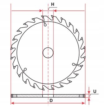 VIACÚČELOVÝ PÍLOVÝ DISK TCT FALON-TECH 125 40 zubov