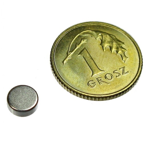 Neodymový magnet 5x2 mm ROUND DISC N42 STRONG 10KS SET