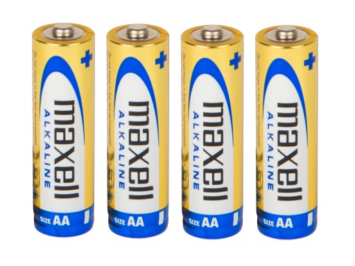 Alkalické batérie MAXELL ALKALINE AA LR6 4ks x2