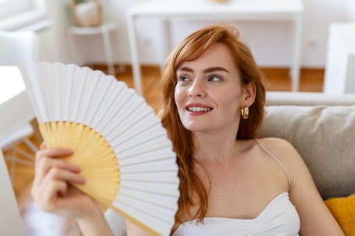 DREVENÝ VENTILÁTOR Veľký 41cm Elegantný čierny