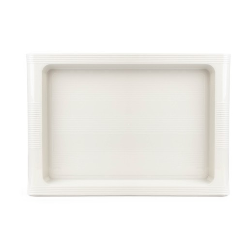 KUCHYŇSKÝ PLÁN PLASTOVÝ ČAŠNÍK TYČOVÝ PLÁN VEĽKÝ BIELY 40x28cm