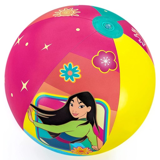 Princezná záhradná nafukovacia plážová lopta 51 cm